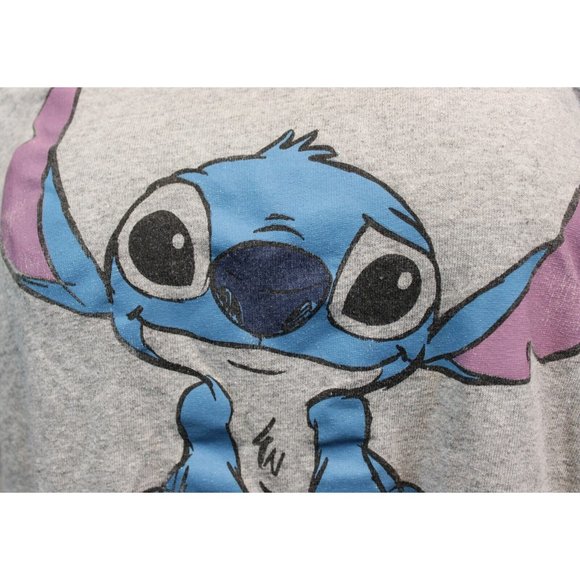 Delta Gray Stitch Ohana Means Family T-Shirt size XL Lilo and Stitch - Picture 2 of 5